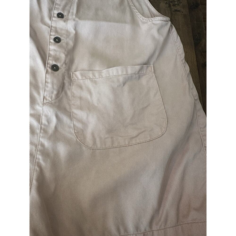 BDG Urban Outfitters Peach Button Women's Romper Shorts Overalls Size Medium - Picture 7 of 14